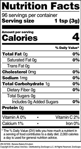 Larissa Veronica Banana Bakery Emulsion (16 oz, ZIN: 527200) - 3 Pack