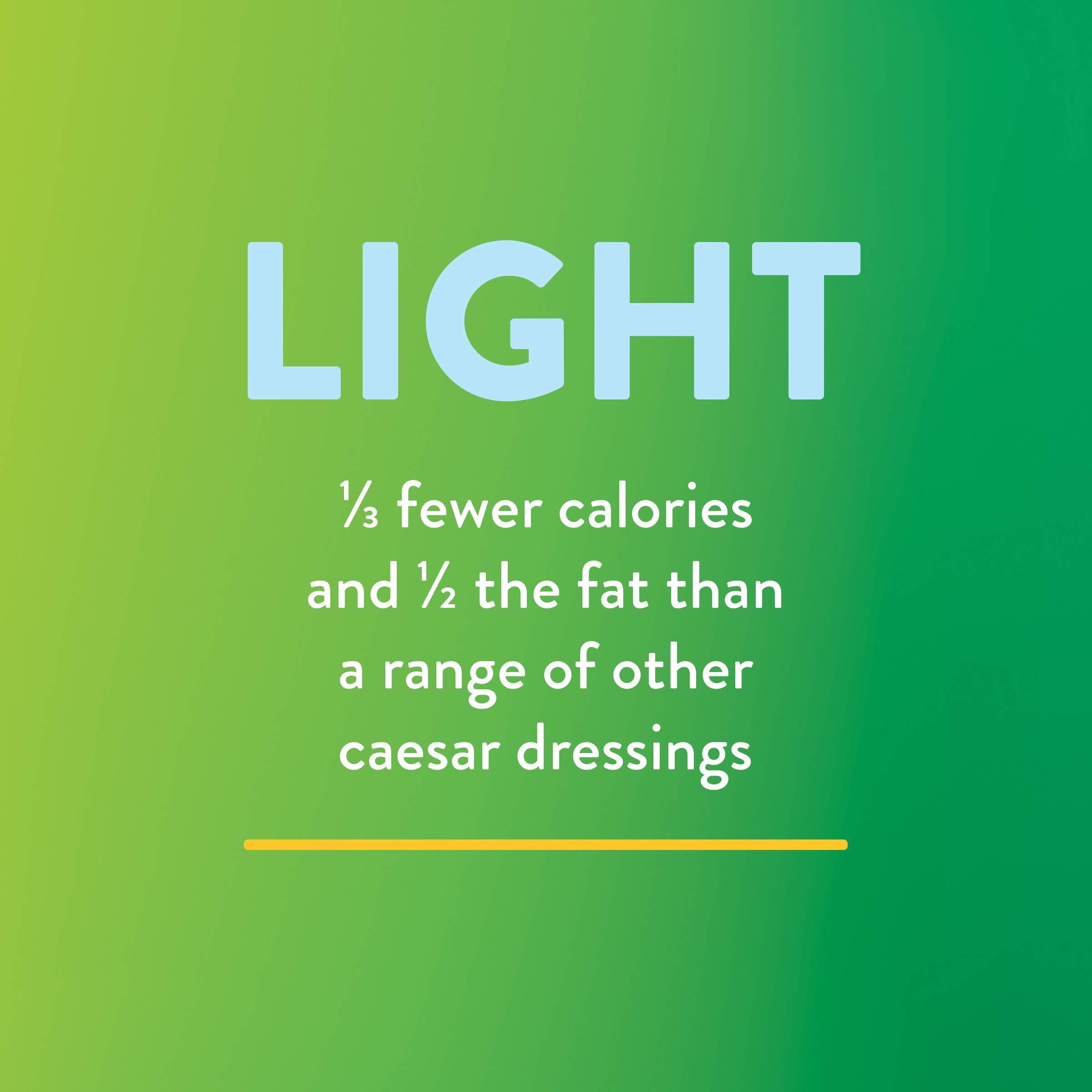 Wish-Bone Wish-Bone Light Creamy Caesar Dressing, 15 FL oz (Pack of 2)