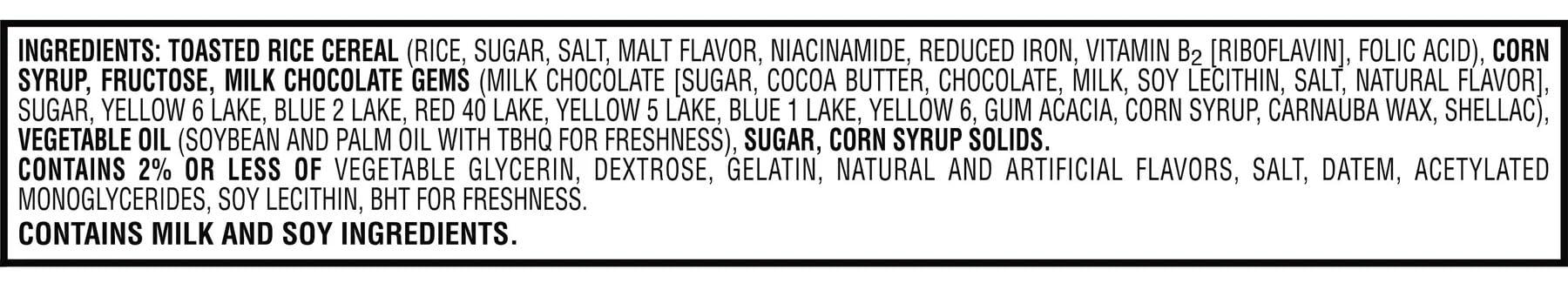 SUPERDEALS Treats Crispy Marshmallow Squares, Kids Snacks, Snack Bars, Original, 2.13 Ounce pack of 6 Bars Bigger Squares to Enjoy, bundled by SUPERDEALS with mistery gift