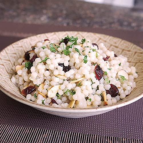 RiceSelect RiceSelect Organic Pearl Couscous, Israeli Couscous, Non-GMO, 24.5 oz (Pack of 4 Jars)