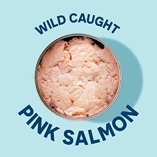 Wild Planet Wild Planet Wild Pink Salmon No Salt Added, Canned Salmon, Sustainably Wild-Caught, Kosher 6 Ounce can (Pack of 6)
