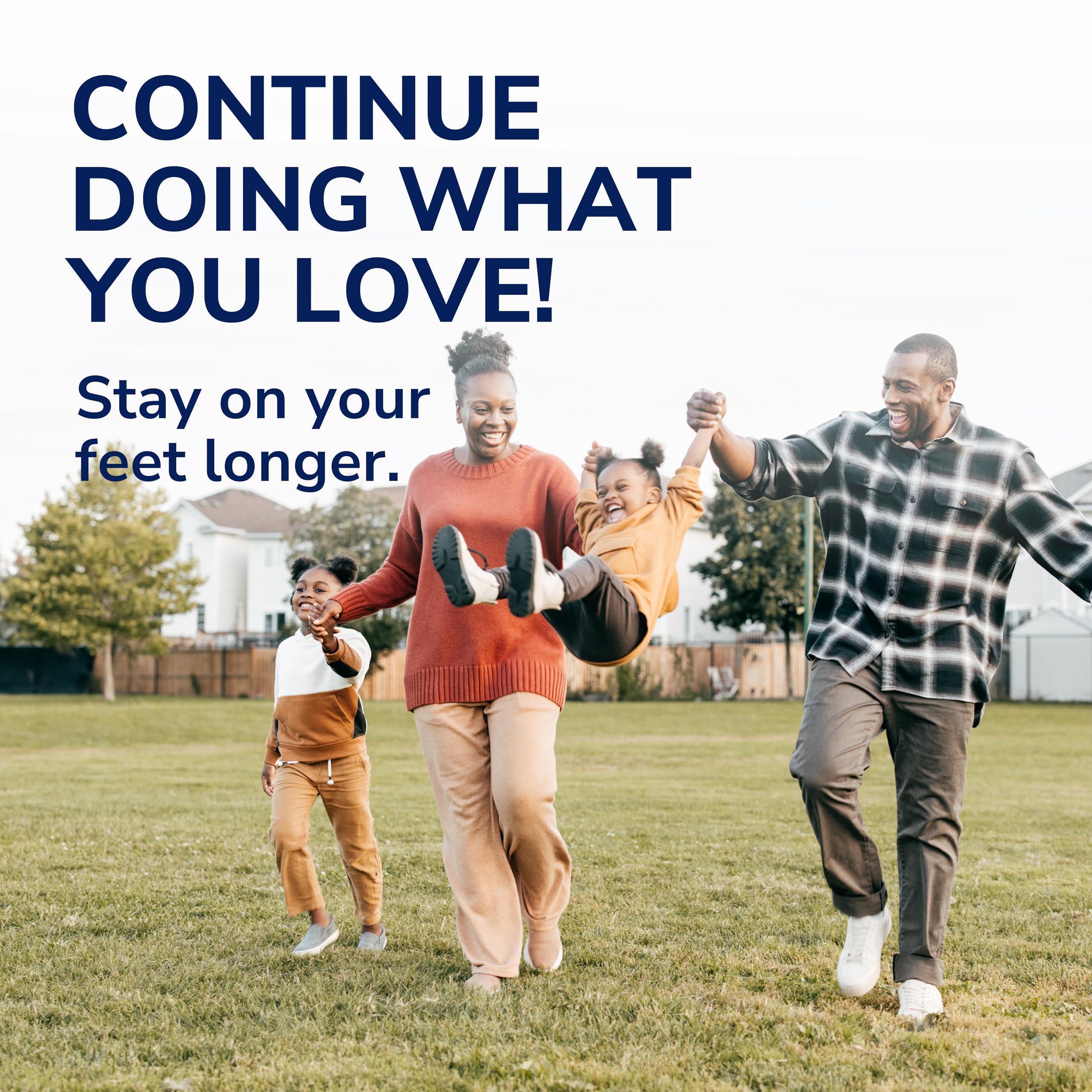 Dr. Scholl\'s Dr. Scholl\'s Custom FiT Comfort Insoles, High Arch Support Inserts for Women Size 5.5-6, Men 4.5-5, Full Length Insoles Men Women, All Day Comfort, Supports Plantar Fascia, High Arch Support CF510