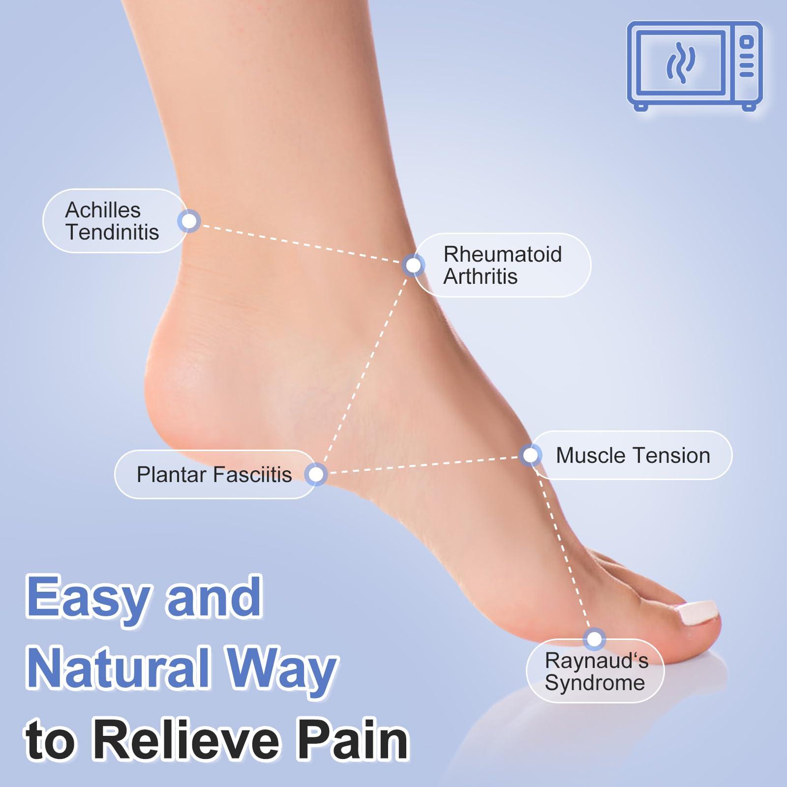 SUZZIPAD SuzziPad Microwave Heating Pad for Pain Relief, 7x18 Microwavable Heating Pads for Cramps, Muscle Ache, Joints, Neck Shoulder, Bean Bag Heating Pad Microwavable Moist Heat Pack, Warm Compress, Purple