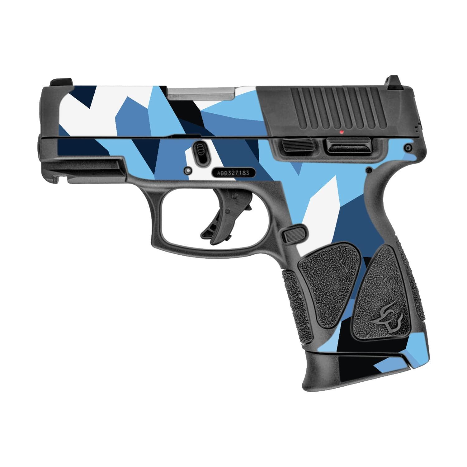MIGHTY SKINS MightySkins Skin Compatible with Taurus G3C 9mm Luger - Sky Camouflage | Protective, Durable, and Unique Vinyl Decal wrap Cover | Easy to Apply, Remove, and Change Styles | Made in The USA