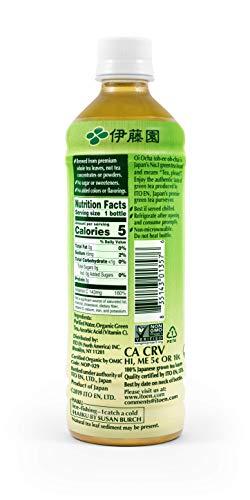 Ito En Ito En Organic Oi Ocha Unsweetened Green Tea, 16.9 Ounce (Pack of 12), Zero Calories