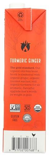 Kettle & Fire KETTLE & FIRE Organic Turmeric Ginger Bone Broth, 32 OZ