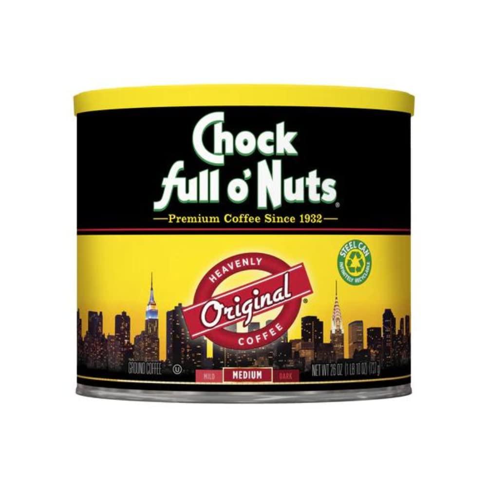 Chock Full o\' Nuts Chock Full o\' Nuts Coffee, Original 26 Ounce (Pack of 6)