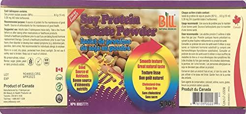 Bill BILL Soy Protein Isolate Powder 500g