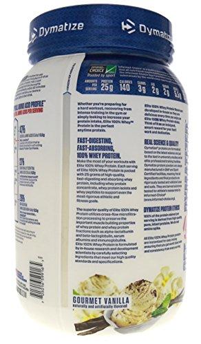 Dymatize Dymatize Elite 100% Whey Protein Gourmet Vanilla - 2 lbs