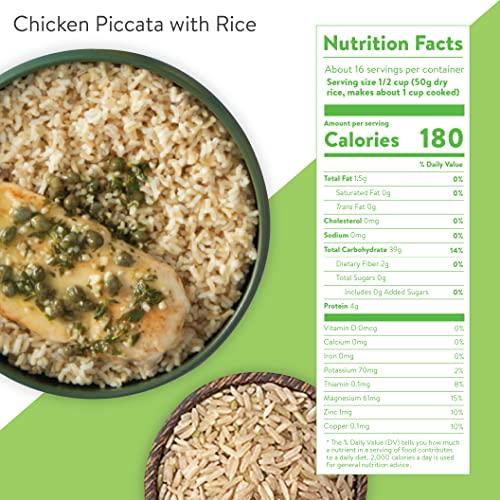 Minute Minute Brown Rice, Instant Brown Rice for Quick Meals, 28-Ounce Box