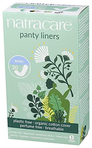 NATRACARE NATRACARE Mini Pant Liners, Unscented, (Pack of 30)