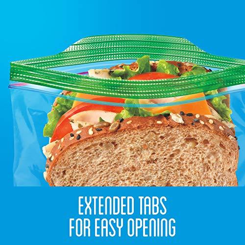 Ziploc Ziploc Sandwich Bags with New Grip 'n Seal Technology, 90 Count