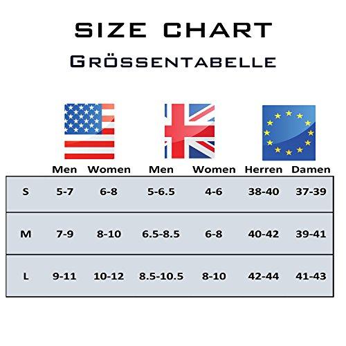 SLS3 Plantar Fasciitis Compression Socks - Foot Pain Sock - Ankle Sleeve - Wrap for Fascitis Arch Support