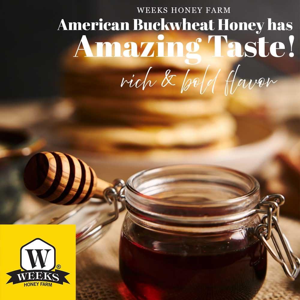 WEEKS HONEY WEEKS HONEY Buckwheat Honey, 16 OZ