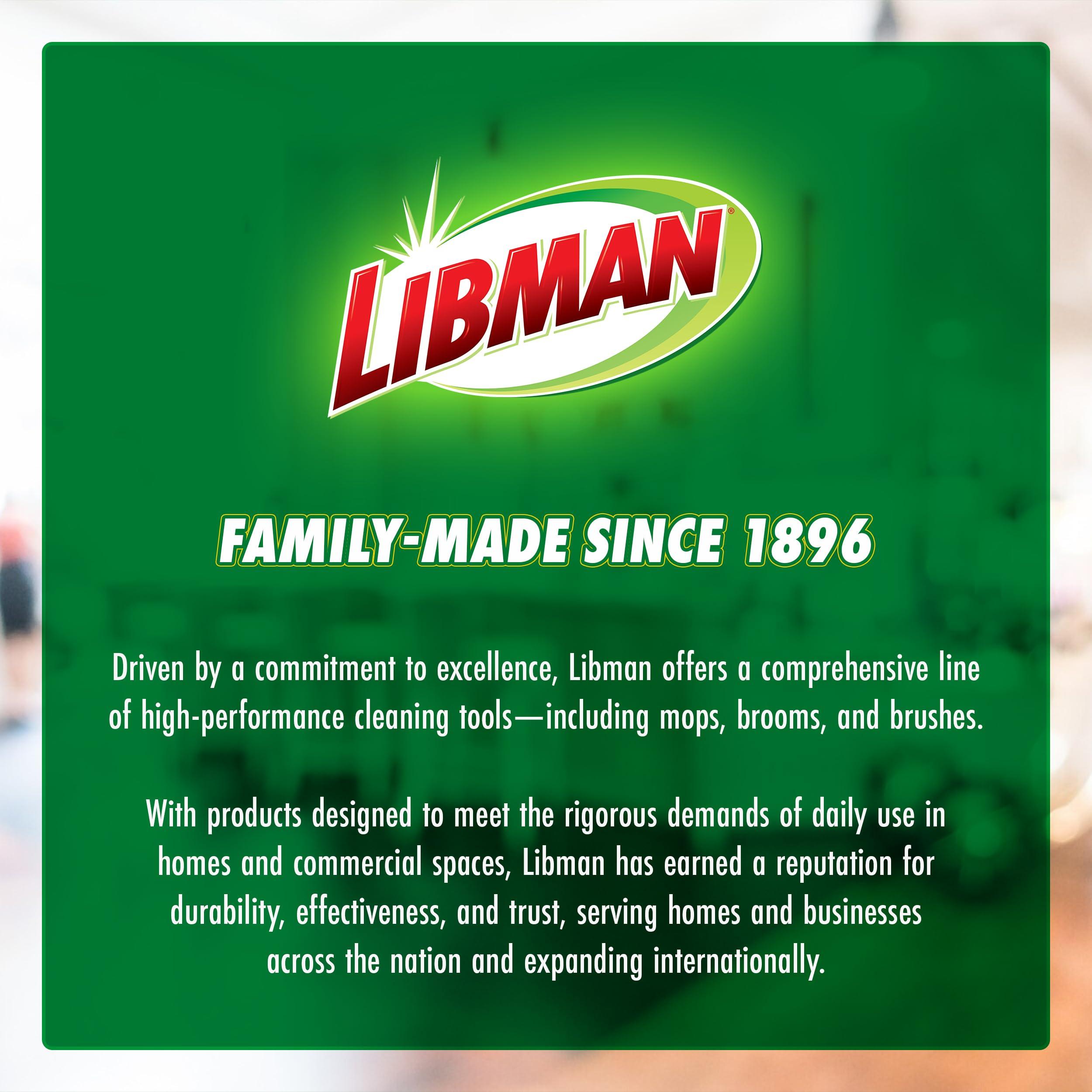 Libman Libman Rinse \'n Wring Mop and Bucket System | Microfiber Floor Mop | Hardwood Floor Cleaner | Wet & Dry Mop | Clean & Dirty Water Chambers | Power Blades | 2 Total Microfiber Pads,Green