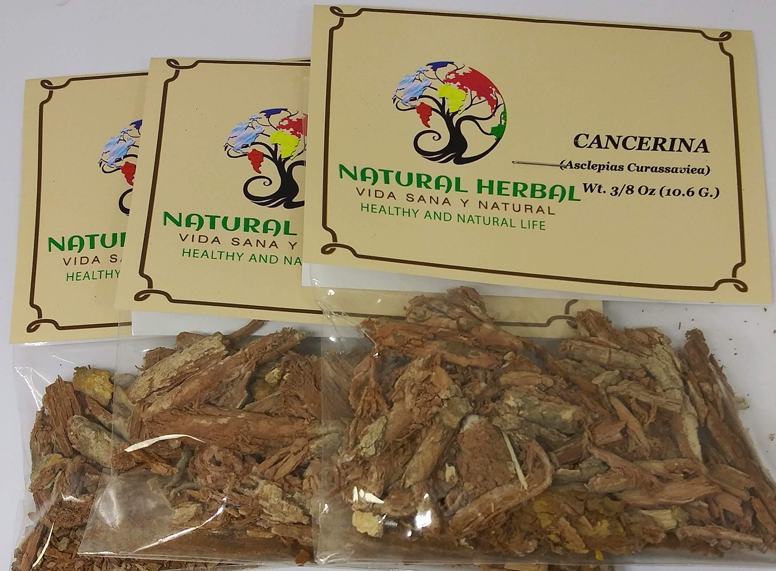 Natural Herbal Cancerina Hierba-Tea 3/8 OZ (10.6 Grm)3pack