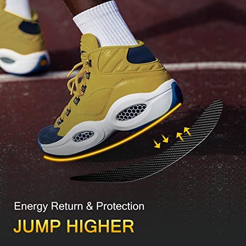 Docarbonfi Carbon Fiber Insoles for Sport, Foot Support Performance Insoles for Athletes-Reduces Shock to Increase Energy Return & Injury-Preventing, Sport Insole fit for Playing Basketball,Soccer,Running, 235mm