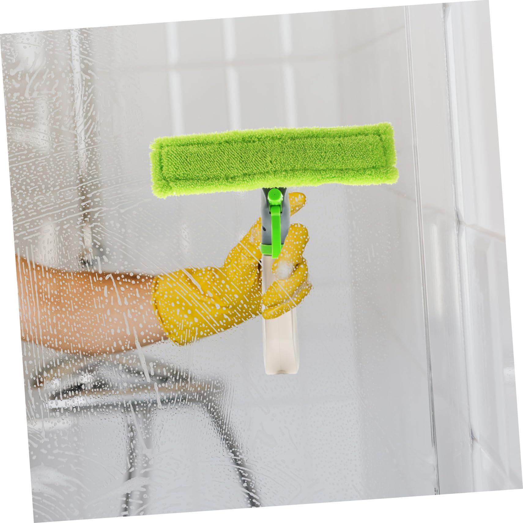 minkissy minkissy Household Portable Window Squeegee 3 in 1 Window Cleaner Kit Glass Cleaning Spray Streak Window Wiper Random Color