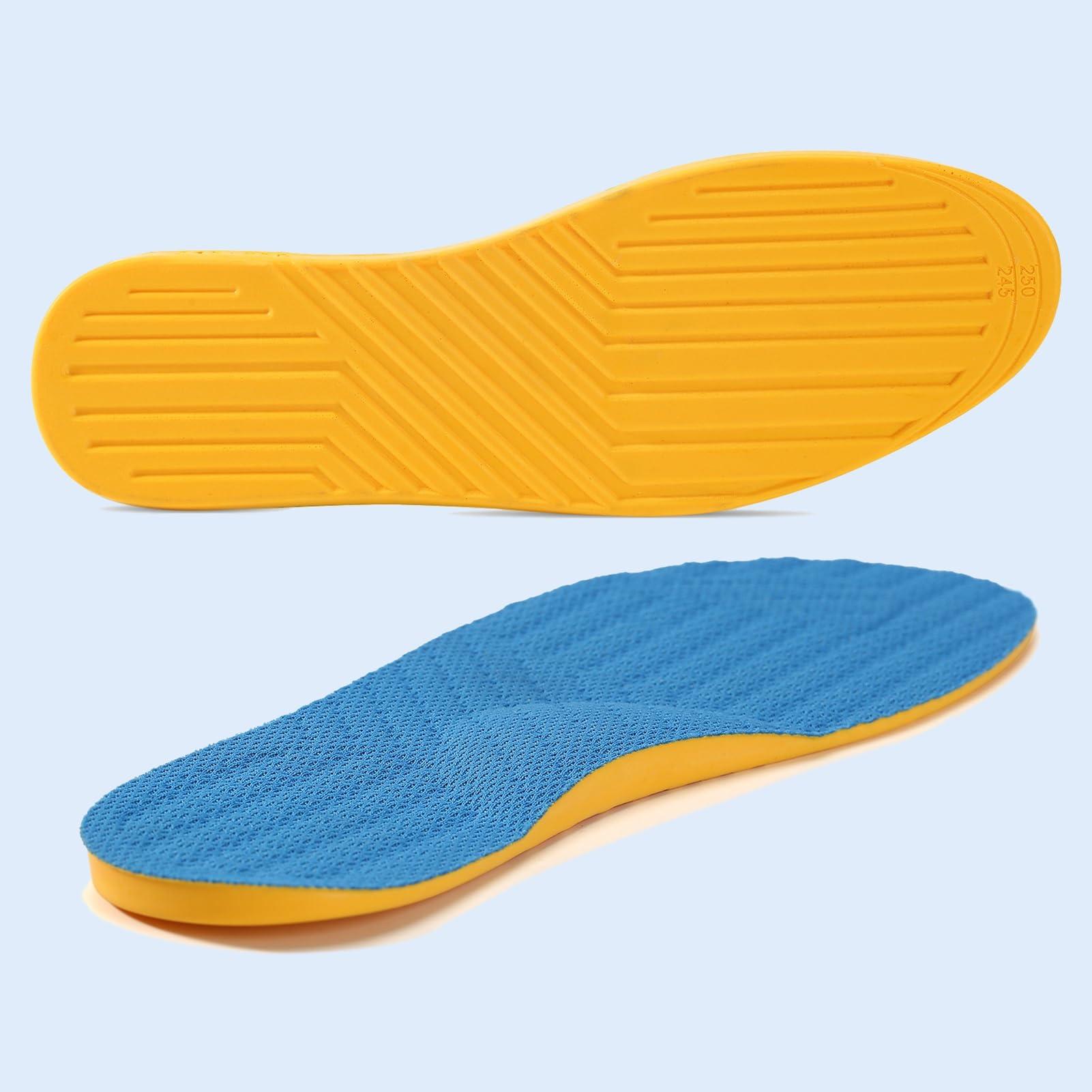 Besnoht Supination Insoles,Arch Support Inserts,Plantar Fasciitis Orthotic Insoles for Rectify Flat Feet,O/XO Type Legs,Bow Legs,Arch Feet Pain,Heel Pain (Color : Supination, Size : 41-42)