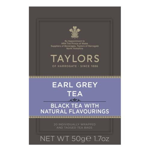 Taylors of Harrogate Taylors of Harrogate Earl Grey, 20 Count (Pack of 6)