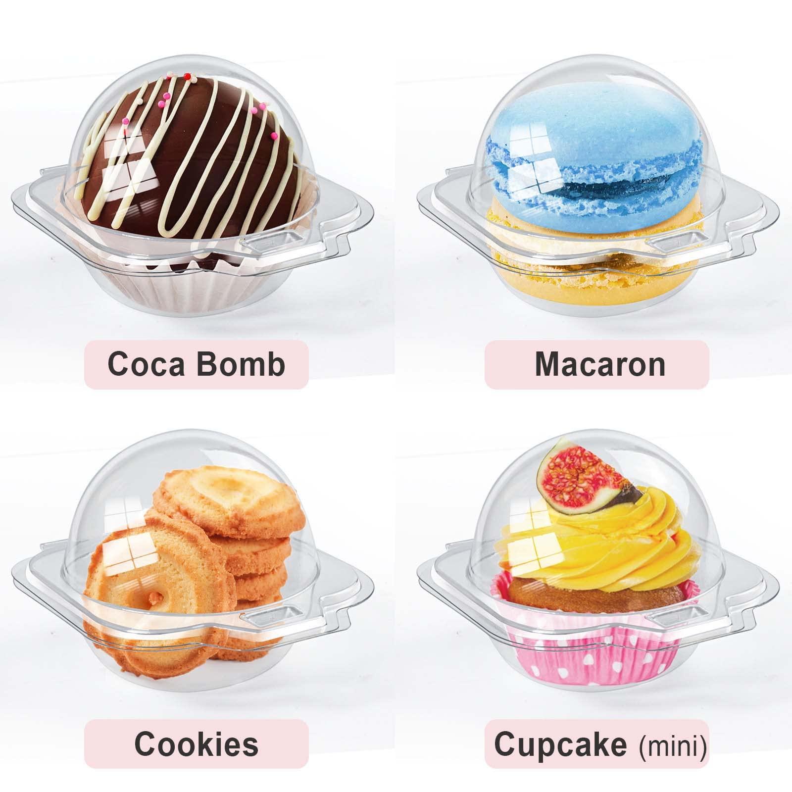 Vowcarol Hot Cocoa Bomb Packaging Boxes, Cocoa Bomb Boxes Spherical Hot Chocolate Bomb Holder 50 Pack