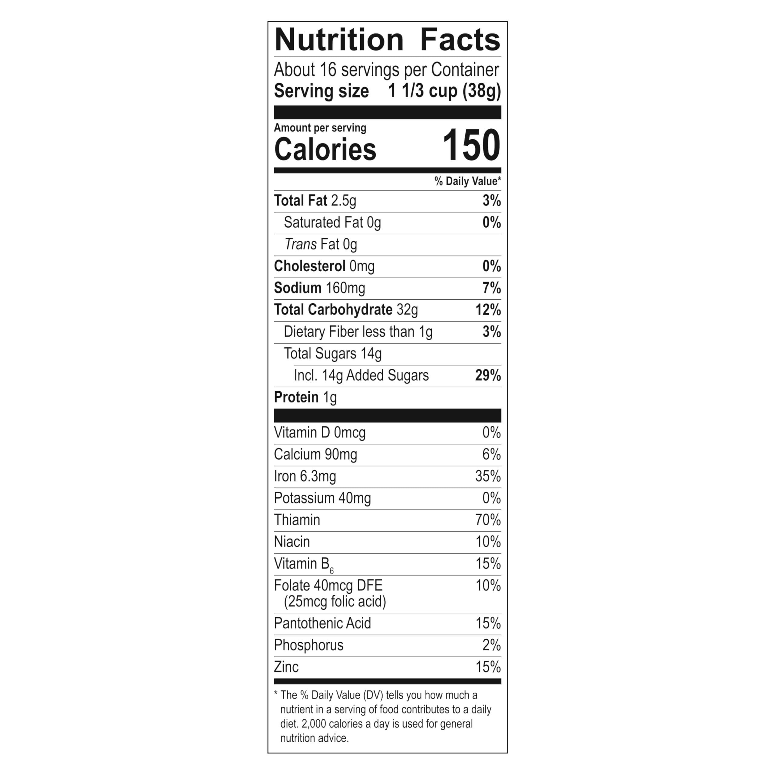 Malt-O-Meal Malt-O-Meal Chocolatey Chip Cookie Bites Kids Breakfast Cereal, Family Size Bulk Bagged Cereal, 21 Ounce - 1 count