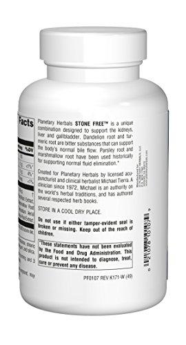 Planetary Formulas Planetary Herbals Stone Free 820mg Supplement Herbal Support - 180 Tablets (Pack of 2)