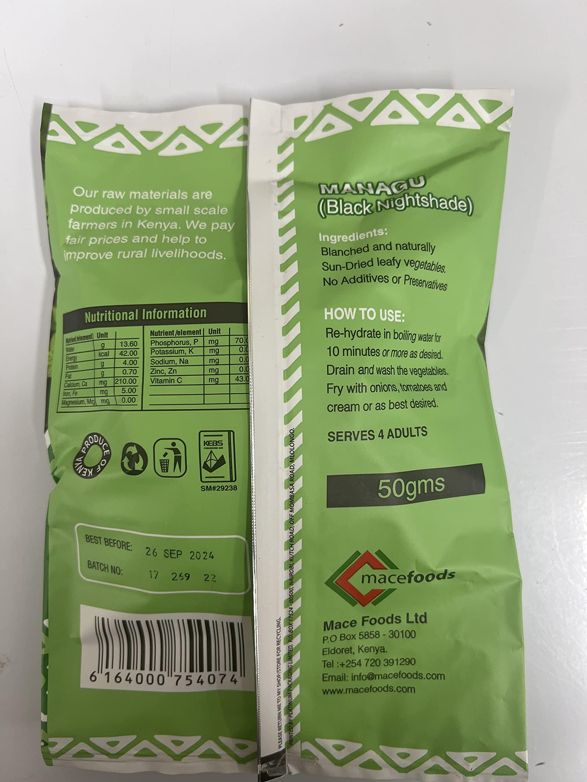 Mace Foods Managu (Black Nightshade)