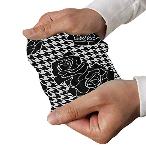 LEVEIS LEVEIS Rose Plaid Arm Sleeves UV Protection for Men Women Sunblock Protective Gloves Running Golf Cycling Driving Long Arm Cover 1 Pair