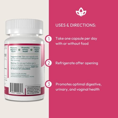 pH-D Feminine Health Support pH-D Feminine Health - Women\'s Health Probiotic with Prebiotic Blend, Cranberry Fruit Extract - Oral Supplement - 30 Count