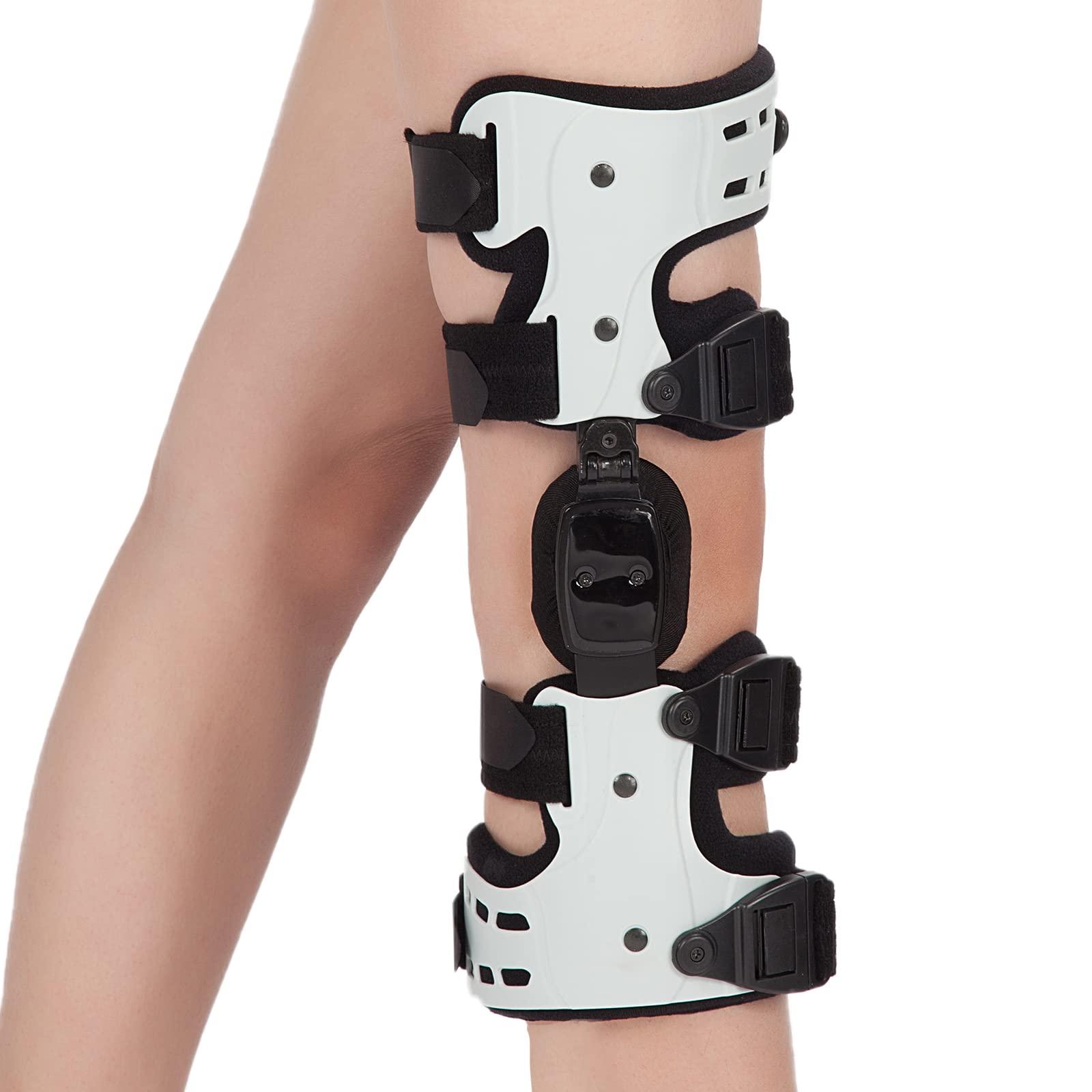 Mathgetin Mathgetin OA Unloader Knee Brace, OA Knee Brace Medial Unloader Knee Support for Osteoarthritis, Arthritis Pain, Avascular Necrosis, Bone on Bone Knee Joint Pain and Degeneration