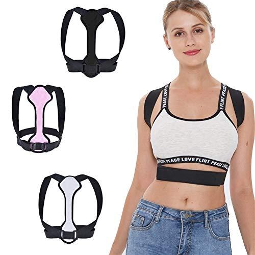 SADDPA DSMYYXGS Back Posture Corrector Women Men Prevent Slouching Relieve Pain Posture Straps, Clavicle Support Brace Back Pain (Color : C, Size : XXX-Large)