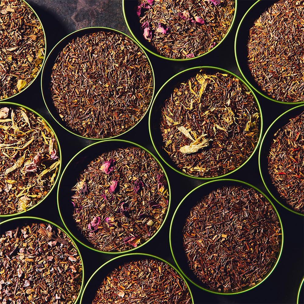 Palais des Thés Palais des Thés - Thé des Alizes - Premium Gourmet Green Tea with White Peach, Kiwi, Watermelon, and Flower Petals - 3.5oz Loose Leaf Metal Gift Tin