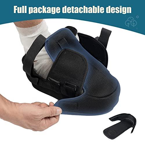 GHORTHOUD GHORTHOUD Forefoot Off-Loading Post Op Shoe Closed Toe Medical Walking Boot for Broken Toe Orthopedic Foot Brace for Post Bunion Hammertoe Surgery Brace (L)