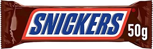 Snickers Snickers Bar with Caramel and Roasted Peanuts Chocolate Covered, 24 bars x50g (1200g)