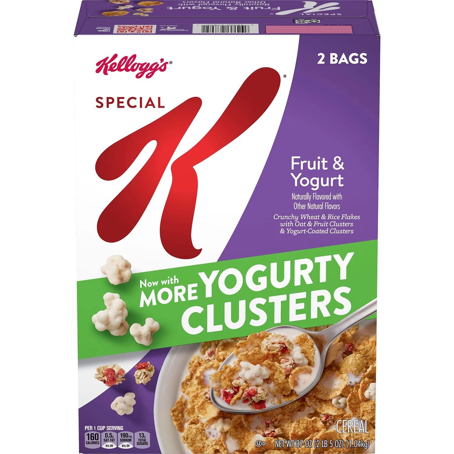 Kellogg's Kellogg's Special K Breakfast Cereal, Fruit and Yogurt (2 pk.)