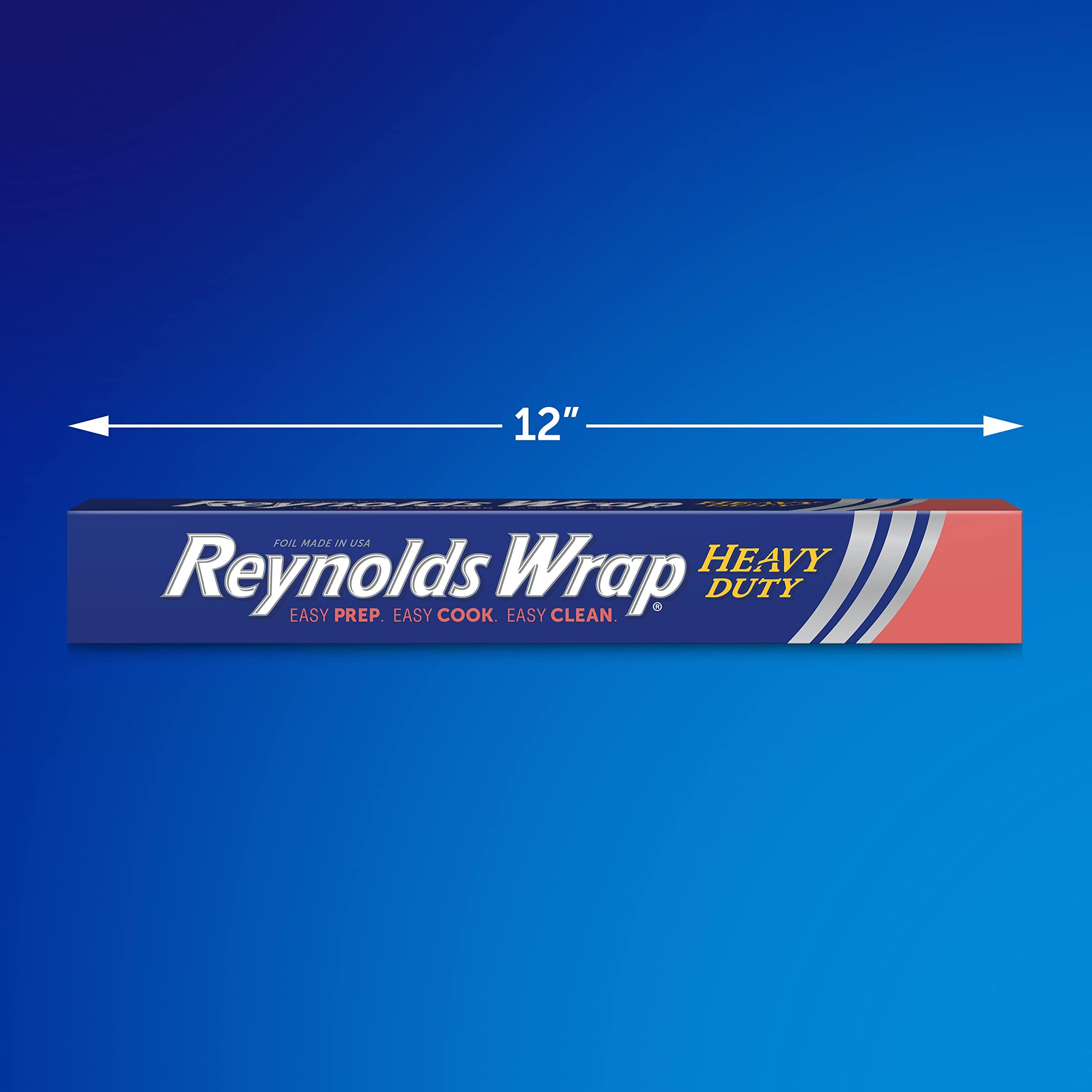 Reynolds Reynolds Wrap Heavy Duty Aluminum Foil, 130 Square Feet (Pack of 2)