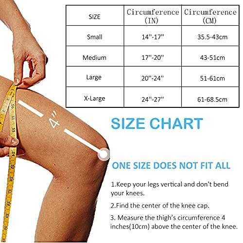 Docbraces Docbraces - Knee Brace with Side Stabilizers & Patella Gel Pads, Adjustable Compression Knee Support Braces for Knee Pain, Meniscus Tear,ACL,MCL,Arthritis, Joint Pain Relief,Injury Recovery