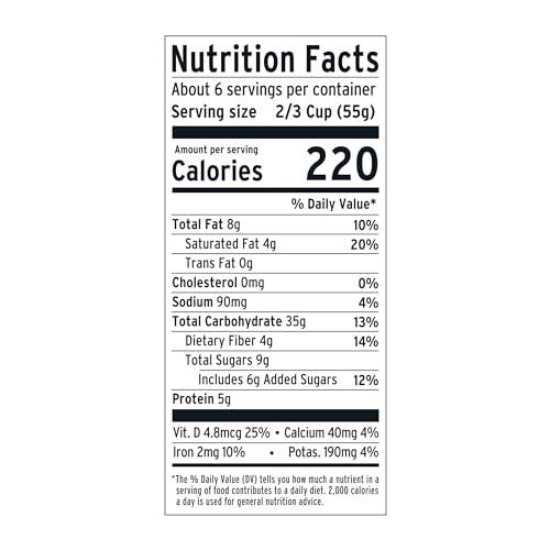 purely elizabeth. PURELY ELIZABETH Oatmeal Raisin Cereal, 11 OZ