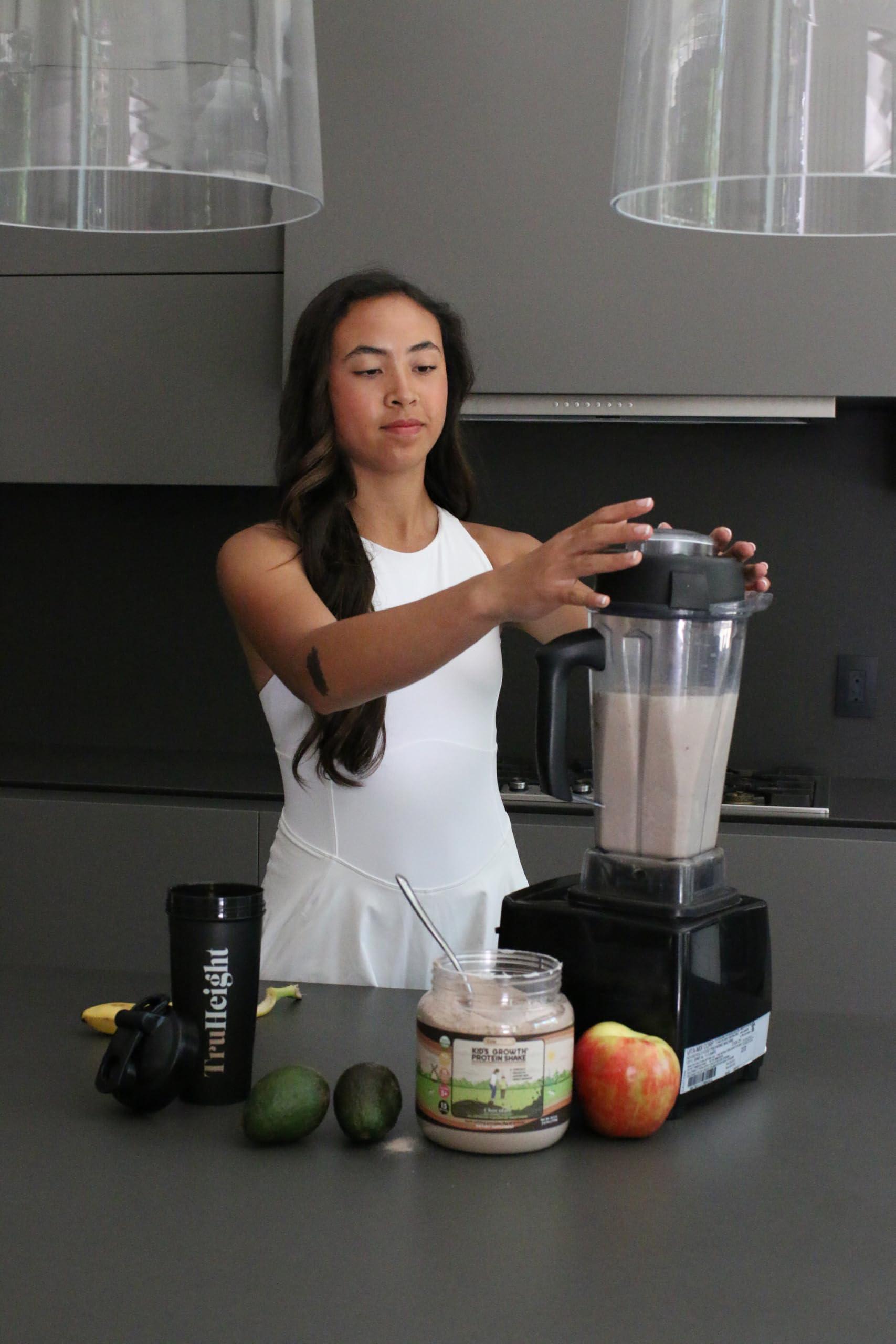 TruHeight TruHeight Growth Protein Shake (Chocolate Milk Flavor, Whey) Natural Growth & Development Protein Powder for Kids & Teens - Endorsed by Pediatricians - Vitamins & Minerals for Picky Eaters - Ages 5+