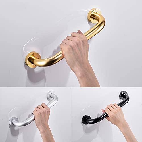 ALDEPO ALDEPO Grab Bars Bathtub Rails Black/Gold/Antique/Silver Bathtub Grab Bar Bathroom Safety Handle Stairs Barrier-Free Non-Slip Toilet Grab Bar Grab Rails (Color : Large, Size : 30cm)