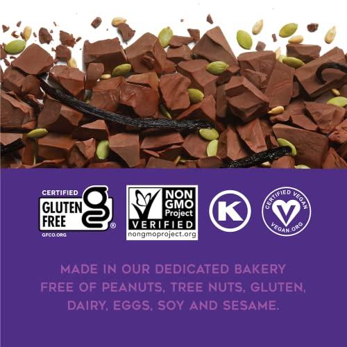 88 Acres 88 Acres Vegan Seed Protein Bar | 12g Plant Based Protein Per Bar, Gluten Free, Nut Free, Non GMO, School Safe, No Palm Oil | 9 Pack, 1.9 oz (Chocolate Chip Blondie)