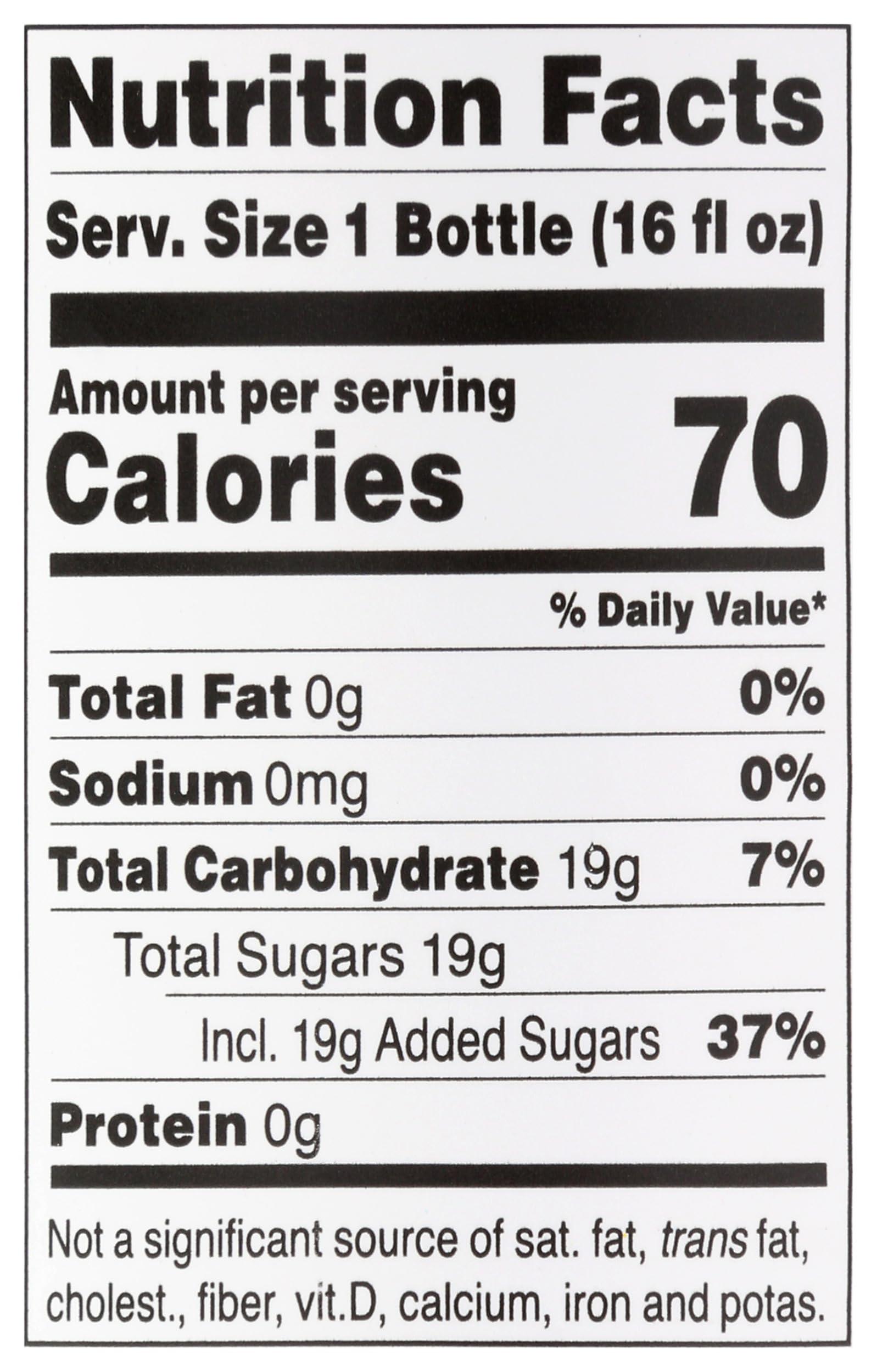 Eat the Change Eat The Change Just Ice Tea Organic Honey Green Tea, Kosher, 16 Fluid Ounces (Pack Of 12)