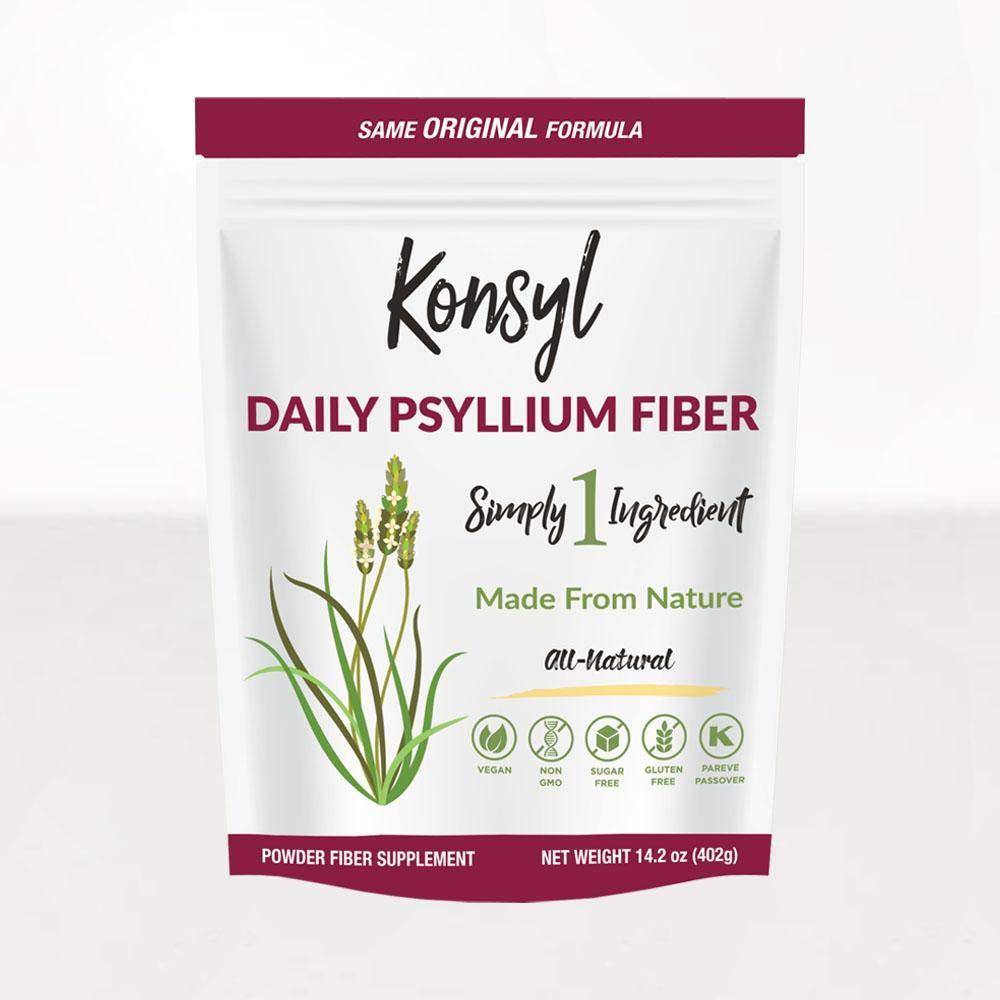 Konsyl Konsyl Original Formula Psyllium Fiber 14.2 oz (402g)- Packaging May Vary - Pack of 6