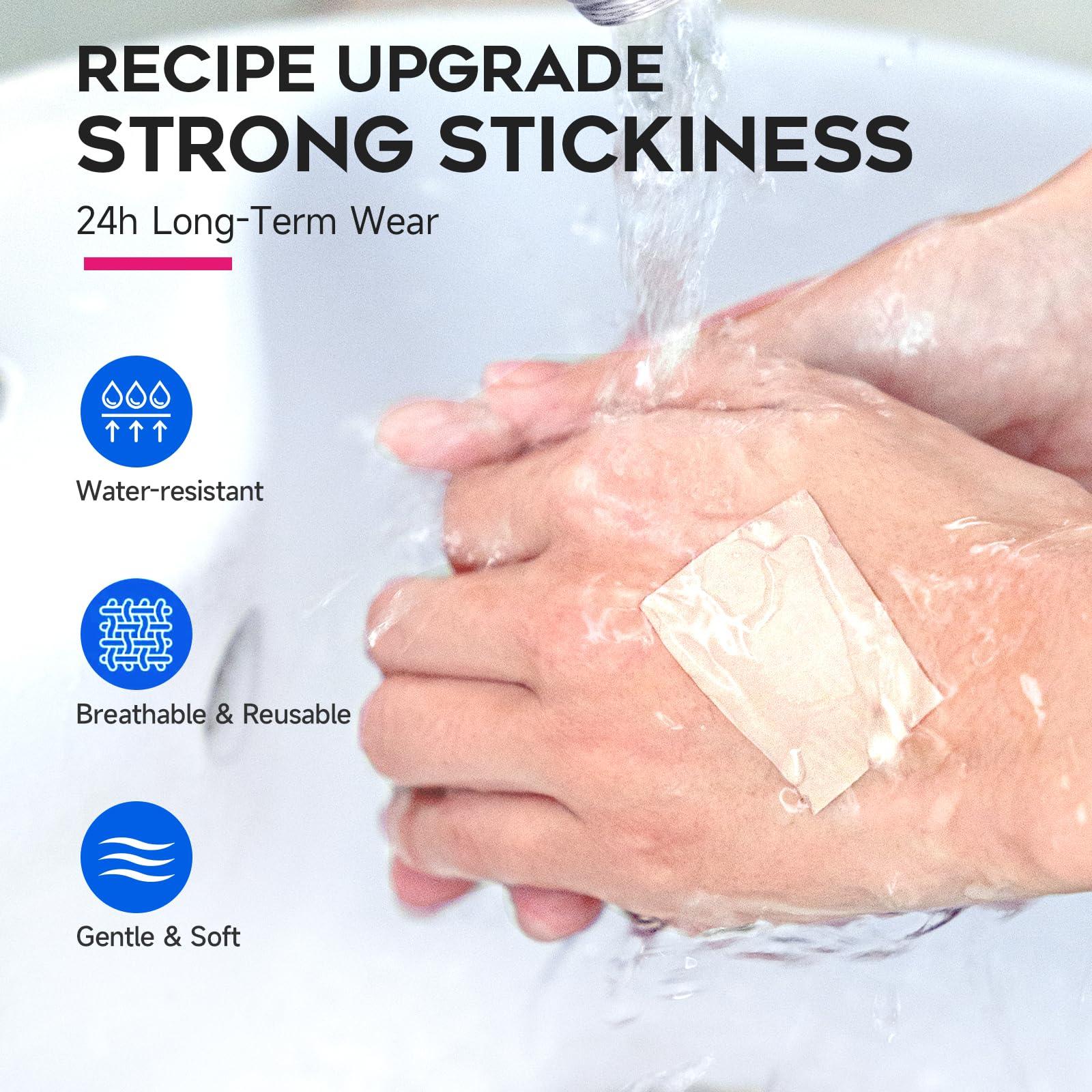 EzonaCare EzonaCare Thicker Silicone Scar Sheets, Medical Grade Silicone Scar Tape Roll (118\" x 16\") Effective, Strong Stickiness, Scar Sheets for Surgical Scars, Keloid, C-Section, Burn, Acne