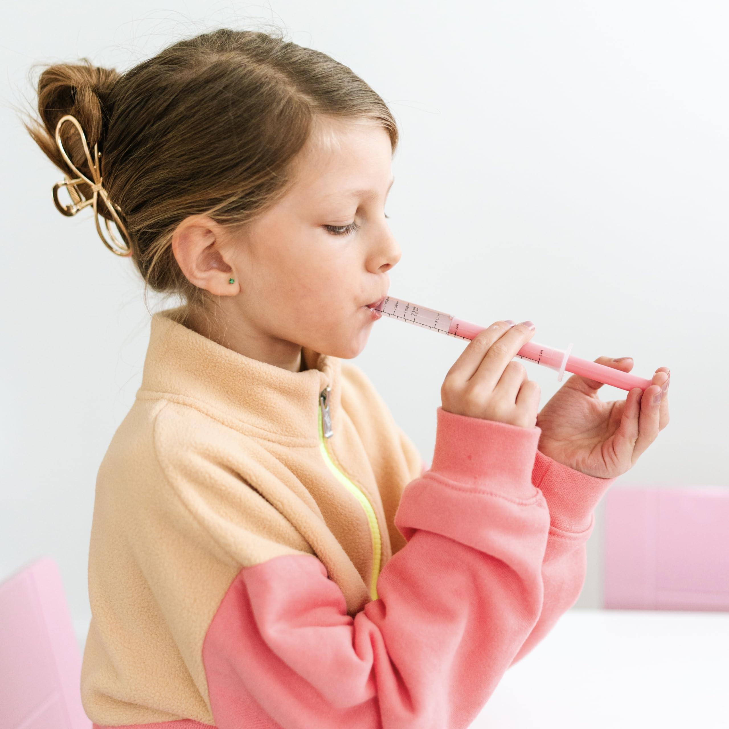 Ryan & Rose Ryan & Rose Cutie Dose - Baby Medicine Dispenser Syringe For Children Medicine Syringes For Children Medication Dispenser Baby Medicine Syringe Baby Medicine Dropper Baby Syringe - 3 Pack (Lollipop)