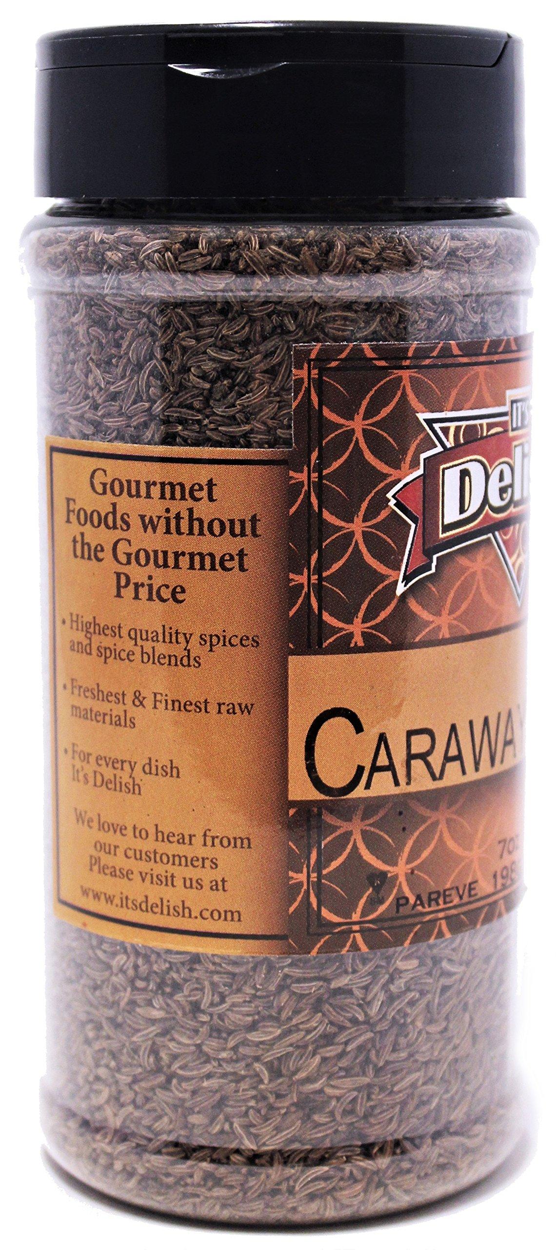 It's Delish Gourmet Caraway Seeds by Its Delish, Medium Jar, 7 oz