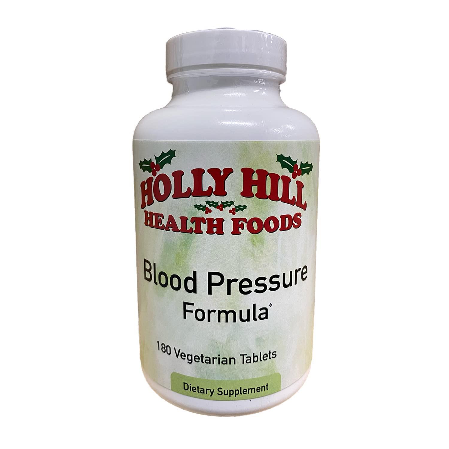 Holly Hill Health Foods Holly Hill Health Foods Blood Pressure Formula, 180 Vegetarian Tablets