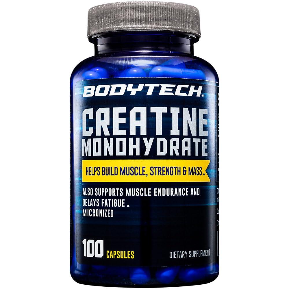 BODYTECH BODYTECH Creatine Monohydrate (100 Capsules)
