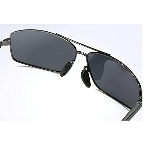 mincl Sports Polarized Bifocal Reading Sunglasses for Men Women. Tinted Bi-Focal Sun Reader with Magnification (gray, 1.5)